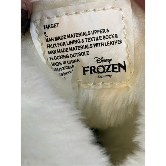 Disney Frozen toddler girls' winter light up snow boots size 6 - Picture 11 of 12